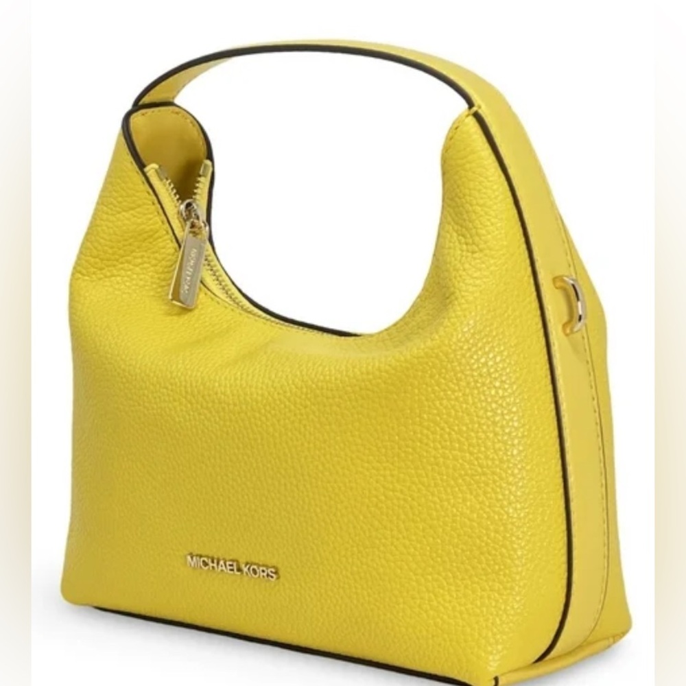 Michael Kors Ember Small Messenger Top Handle Handbag Crossbody Leather NWT - Picture 3 of 12